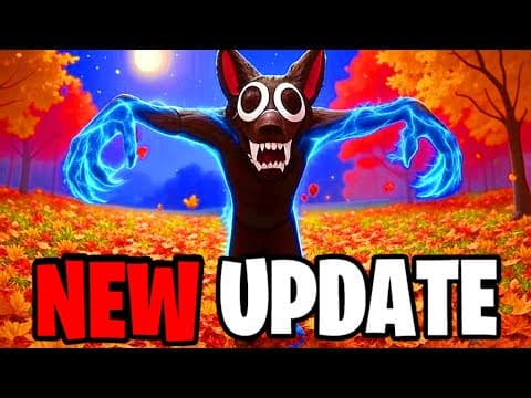 NEW UPDATE  !!! | Fortnite 99 Nights in The Woods (CAVE UPDATE) map preview