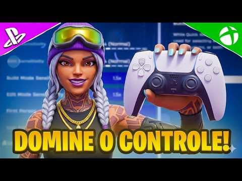 10 *INSANE* TIPS for those who play on a CONTROLLER/CONSOLE! BEST FORTNITE CONFIGURATION FOR CONS... map preview